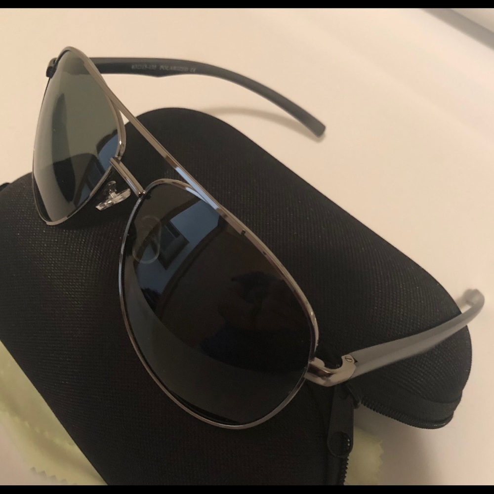 Aviator Style Polarized Sunglasses